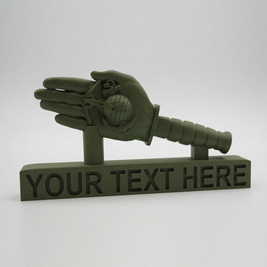 Marine Corps EGA Knife Hand Non-Bladed