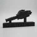 Non-Bladed Knife Hand Desk Collectible thumbnail 1