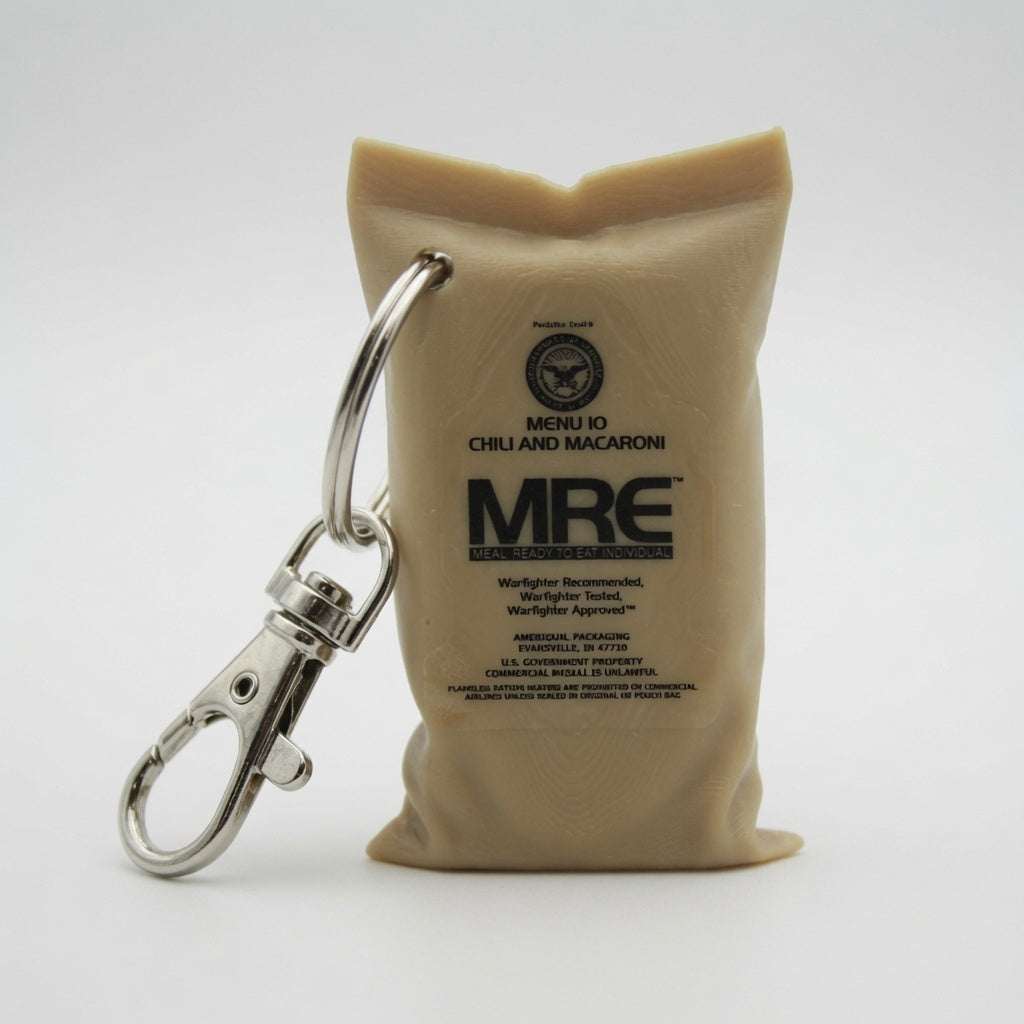 MRE Chili-Mac Keychain