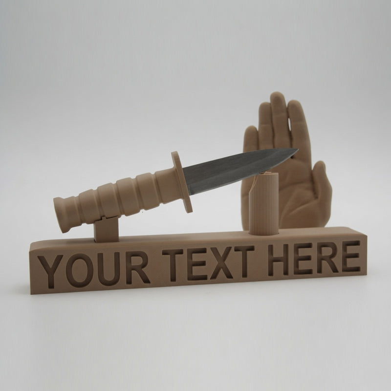 The Knife Hand Letter Opener
